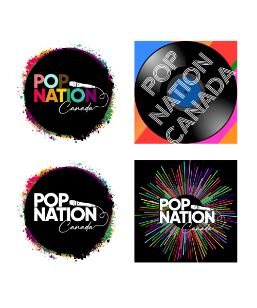 Pop Nation Sticker - 4 Pack